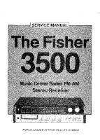 Fisher 3500 - Service Manual